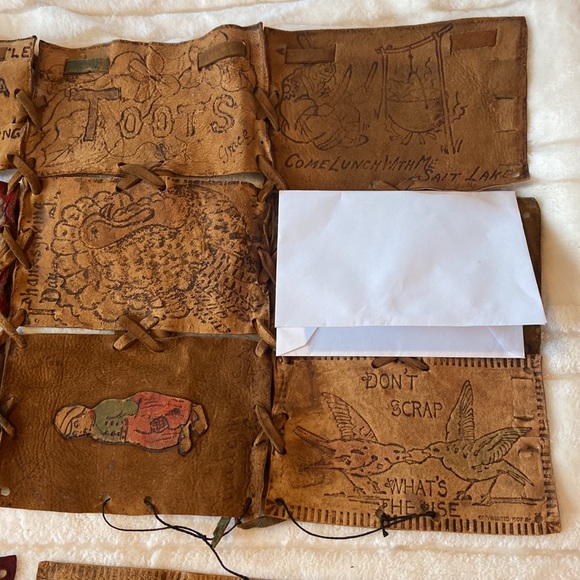 Other Vintage Leather Postcards Lot Poshmark